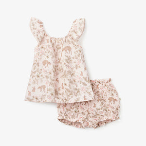 Open image in slideshow, Bunny Print Flutter Dress
