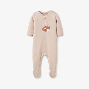 Fox Jumpsuit with feet